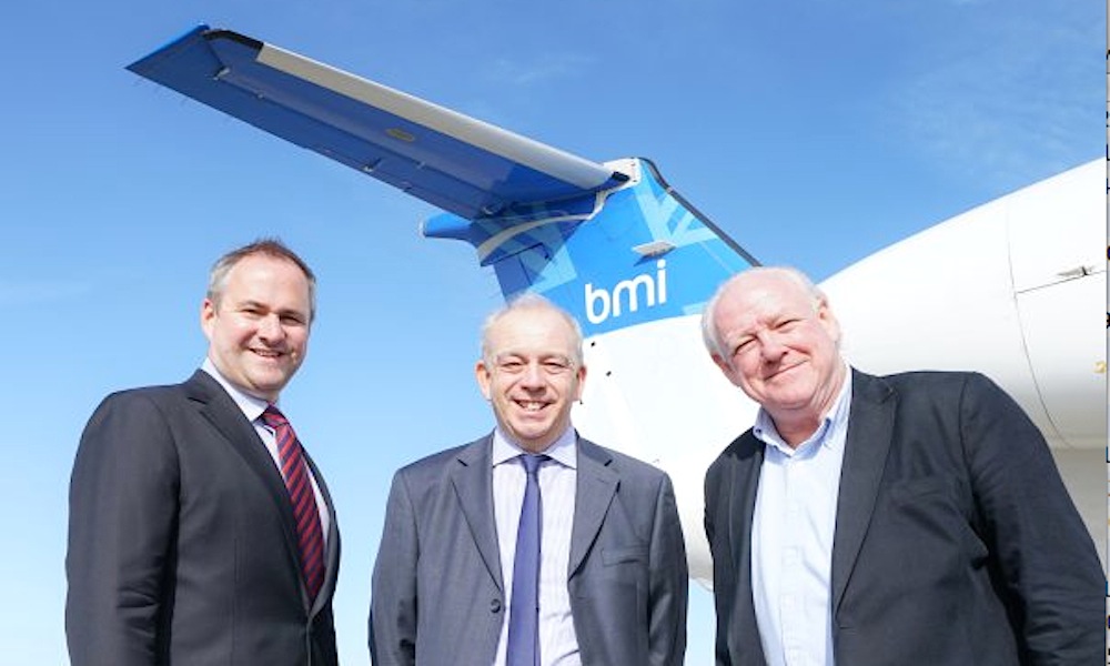 Bmi Regional Launches Double Daily Derry London Stansted Service
